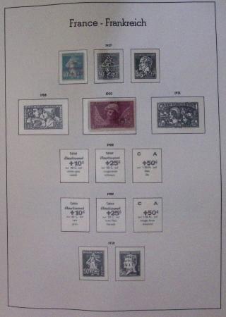 1960-2016, Collection de France en 6 volumes Leuchtturm