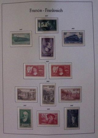 1960-2016, Collection de France en 6 volumes Leuchtturm