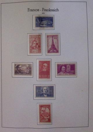 1960-2016, Collection de France en 6 volumes Leuchtturm