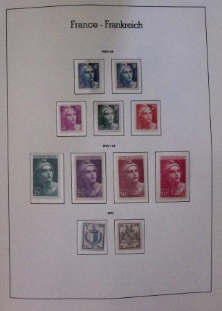 1960-2016, Collection de France en 6 volumes Leuchtturm