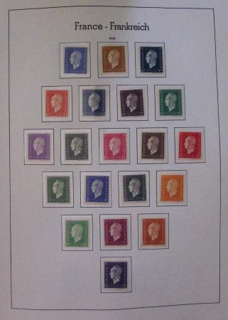 1960-2016, Collection de France en 6 volumes Leuchtturm
