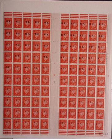1940-2000, Exceptionnelle collection de France en 13