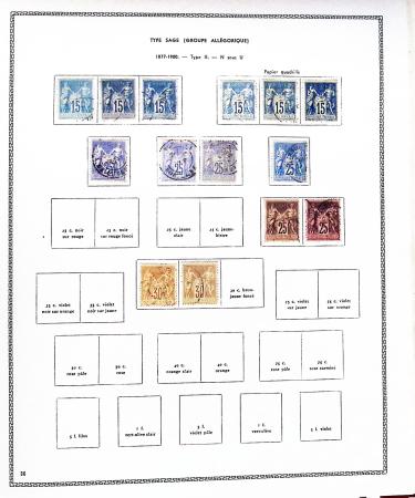 1726-2006,  une collection de FRANCE très parcellaire