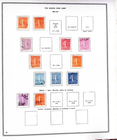 1726-2006,  une collection de FRANCE très parcellaire