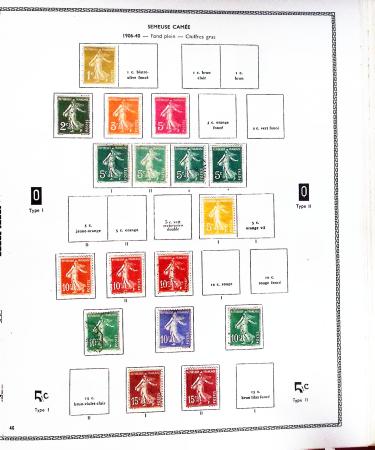 1726-2006,  une collection de FRANCE très parcellaire