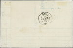 N°22 et 29A obl. GC 2795 s. LAC, càd T15 PAU 10/9/67, combinaison de bleus. TTB