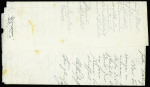 N°38 obl. Etoile s. AGENCE HAVAS en Allemand, càd PARIS 17/1/71, pour AIX la CHAPELLE, TB. LA POSTE de PARIS