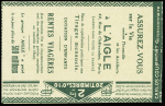 N°170-CP2 Pasteur, 10c vert, n°170, S. 93, Villes de Normandie, TORTOSA/L'AIGLE, TB
