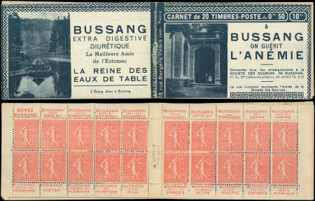 N°199-C21 Semeuse Lignée, 50c rouge, n°199e, T IIB, S. Nancy, BUSSANG, gomme altérée, TB