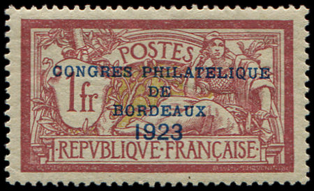 N°182 Congrès Philatélique de Bordeaux, neuf *,TB