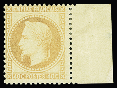 N°31 40c orange, bdf, neuf *, TB