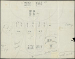 N°12 5c vert, obl. PC 1977 s. un plan de terrain manuscrit et annoté, càd T15 METZ 30/10/56, TTB