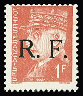 MONTIVILLIERS N°1 1f rouge, RR, neuf *, TB, signé Mayer
