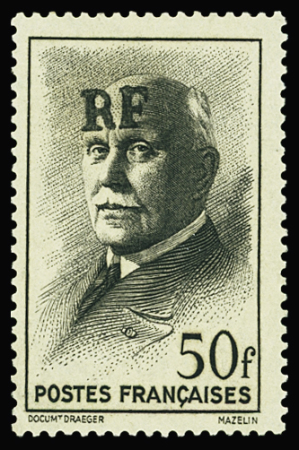 CHATELLERAULT N°15 50f noir, neuf **, TTB, signé Mayer