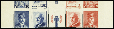 N°571A Francisque, la BANDE, piquage A CHEVAL, bdf, neuf **, TB