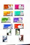 1949-1985, Selection of Chinese stamps into presentation