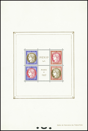 N°3 Bloc PEXIP 1937, neuf **, TB