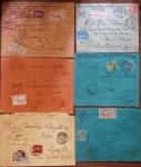 1850-1950, Ensemble de lettres comprenant 16 lettres