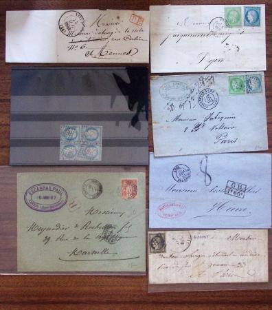1850-1950, Ensemble de lettres comprenant 16 lettres
