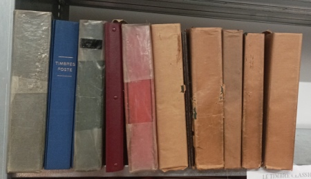 1849-1976, Collection éclectique en 11 albums et classeurs,