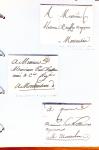1700-1940,
Sympathique collection de lettres balayant