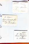 1700-1940,
Sympathique collection de lettres balayant