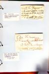1700-1940,
Sympathique collection de lettres balayant