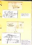 1700-1940,
Sympathique collection de lettres balayant