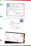 1700-1940,
Sympathique collection de lettres balayant