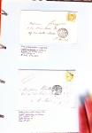 1700-1940,
Sympathique collection de lettres balayant