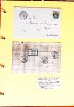 1700-1940,
Sympathique collection de lettres balayant
