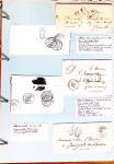 1700-1940,
Sympathique collection de lettres balayant