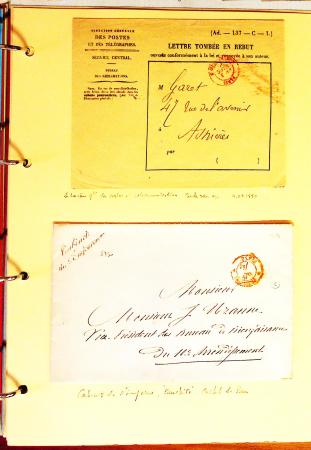 1700-1940,
Sympathique collection de lettres balayant