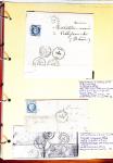 1700-1940,
Sympathique collection de lettres balayant