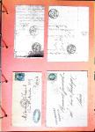 1700-1940,
Sympathique collection de lettres balayant