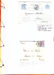 1700-1940,
Sympathique collection de lettres balayant