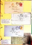 1700-1940,
Sympathique collection de lettres balayant