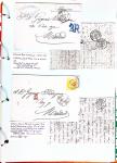 1700-1940,
Sympathique collection de lettres balayant