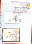 1700-1940,
Sympathique collection de lettres balayant