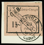 N°14 et 15 oblitérés, TTB, rare. Signés Scheller (Y&T