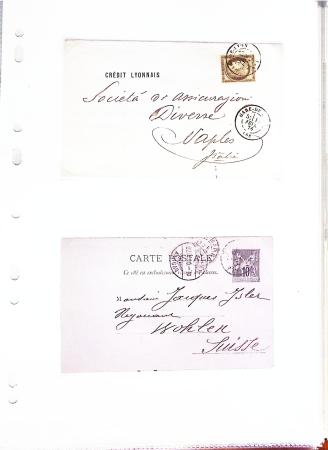 1690-1995, Collection en 5 classeurs du Monde entier,