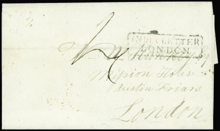 1829 Lettre de BORABORA datée du 29.10.1829 pour Londres
