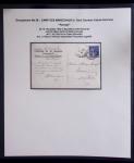 37 lettres, cartes postales et documents concernant