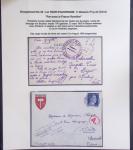 37 lettres, cartes postales et documents concernant