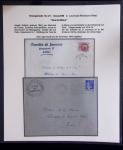 37 lettres, cartes postales et documents concernant