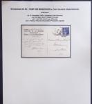 37 lettres, cartes postales et documents concernant