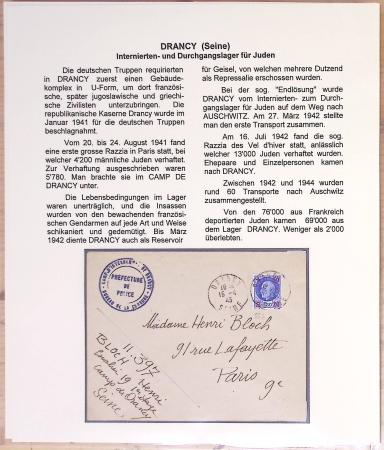 Les camps d'internement : 87 plis et documents dont