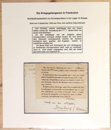 Les camps d'internement : 87 plis et documents dont