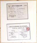 Les camps d'internement : 87 plis et documents dont