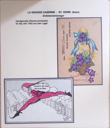 Les camps d'internement : 87 plis et documents dont